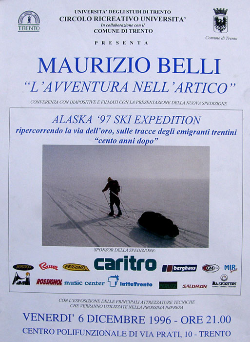 Maurizio Belli - Conferenze - La mia avventura nell’artico