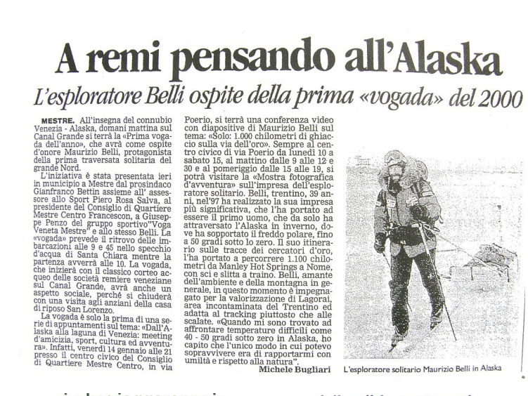 Maurizio Belli - A remi pensando all’Alaska