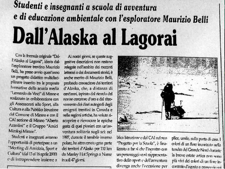Maurizio Belli - Dall’Alaska al Lagorai