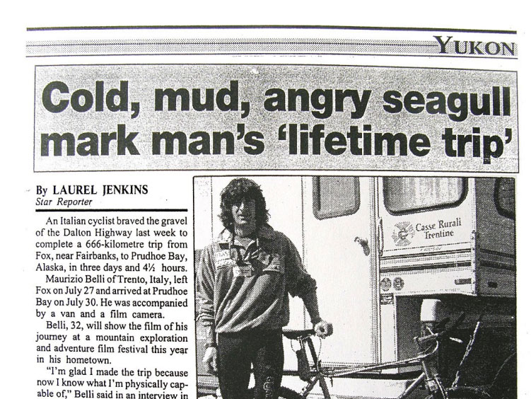 Maurizio Belli - Cold, mud, angry seagull mark man’s ‘lifetime trip’